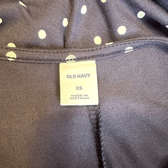 Old Navy Blue with White Polka Dots Sleeveless Swing Dress Size XS NWOT - Picture 8 of 10